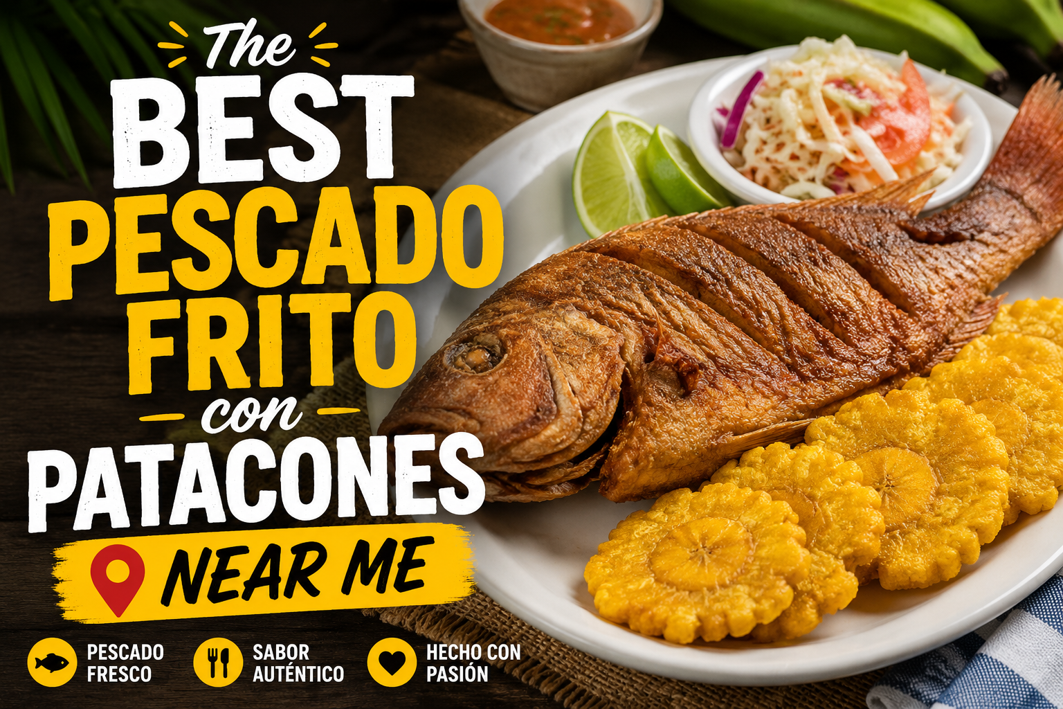 Best Pescado Frito con Patacones Near Me