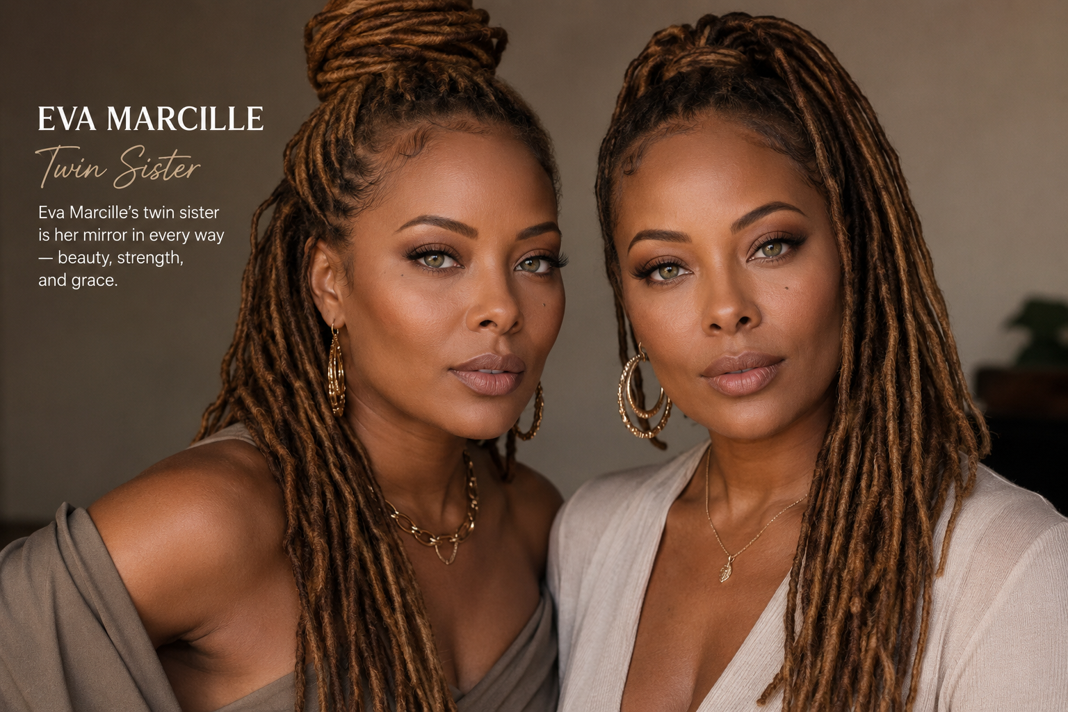 Eva Marcille Twin Sister