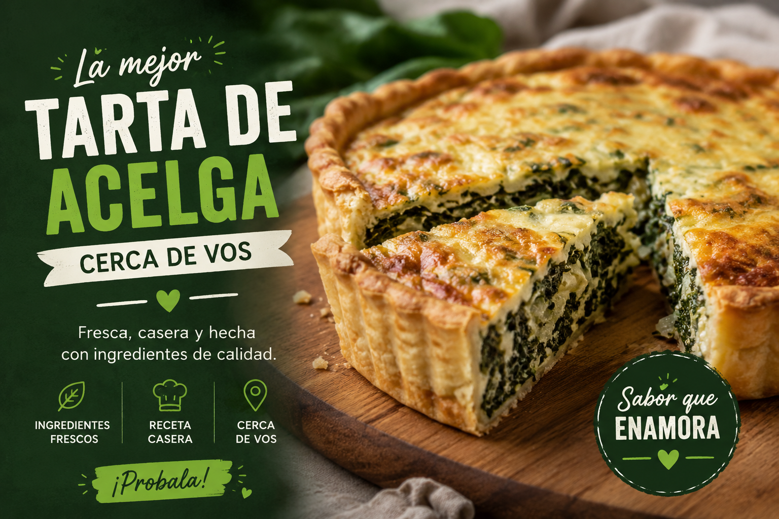 Best Tarta de Acelga Near Me