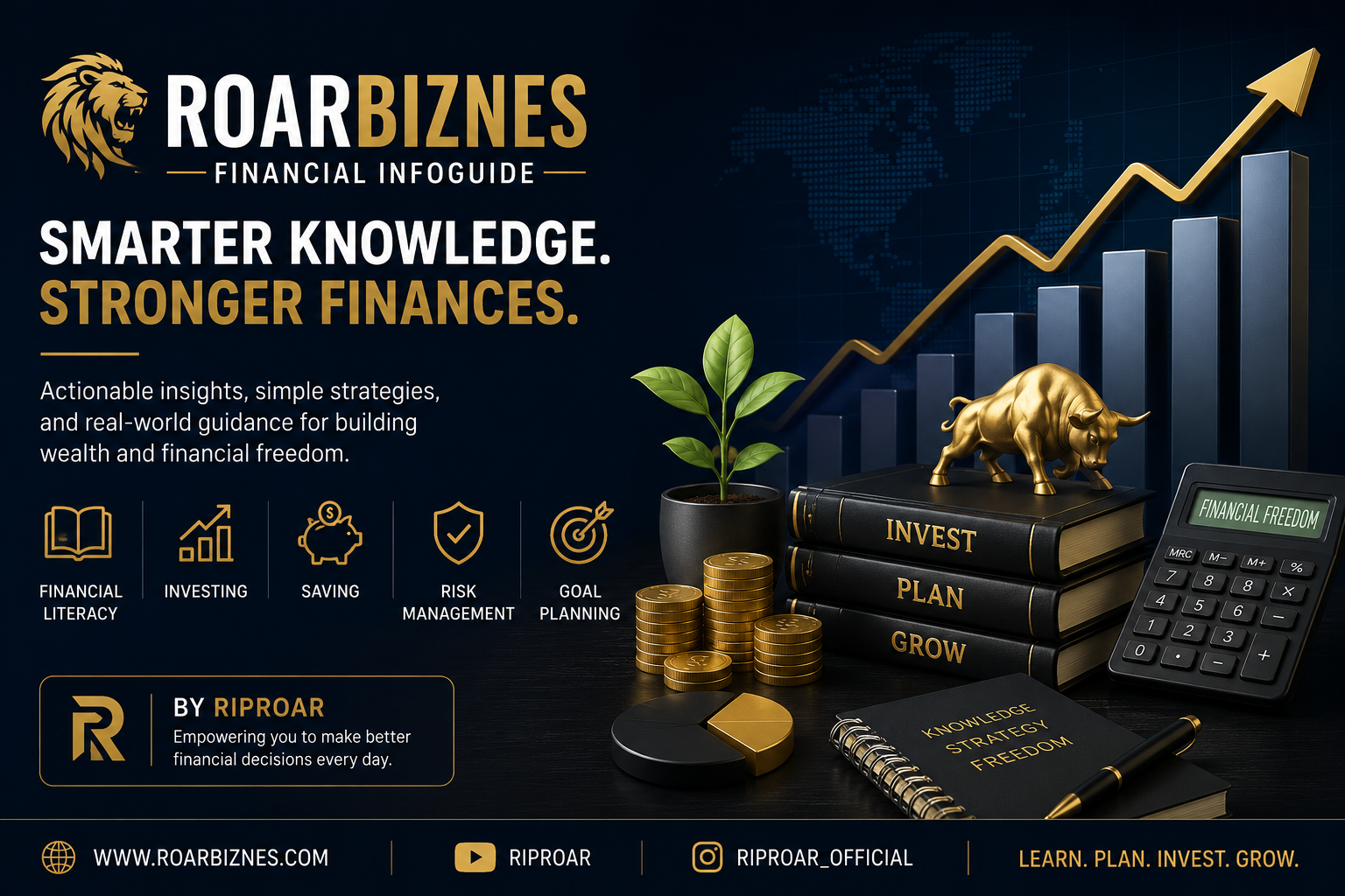 Roarbiznes Financial Infoguide by Riproar